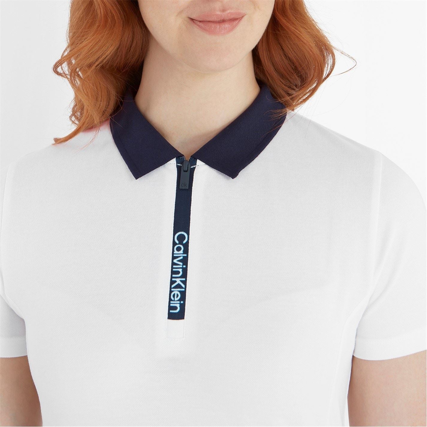 Calvin Klein Golf Short Sleeve Performance Polo Shirt