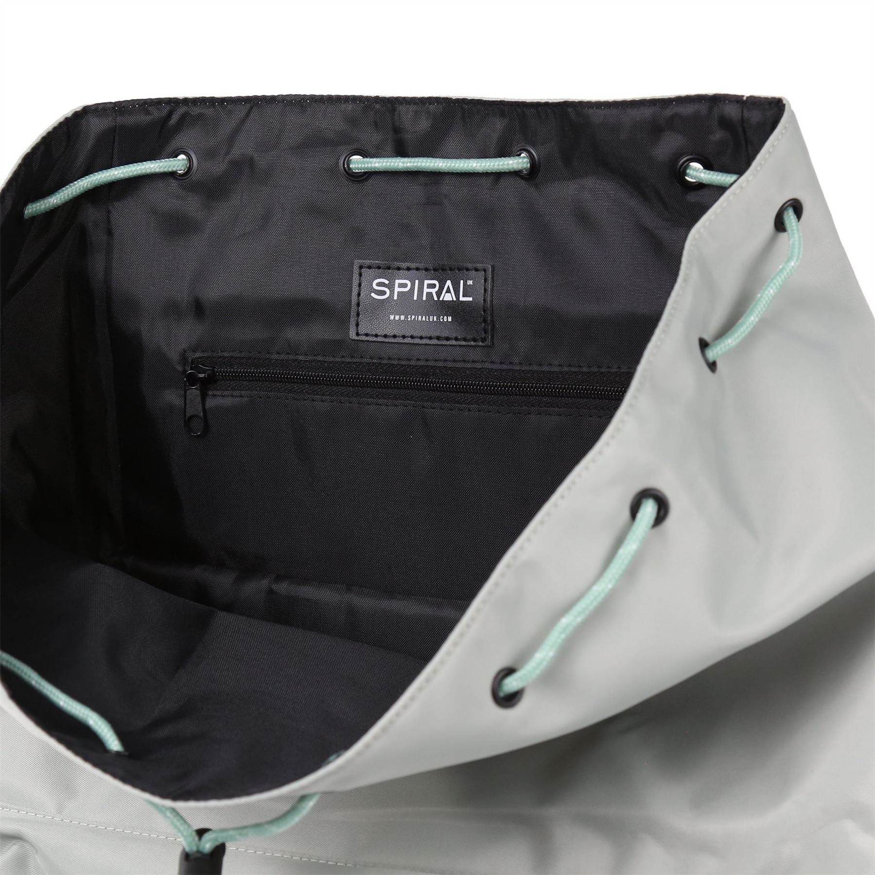 Spiral Arlo Rectangle Shape Backpack with Logo Patch
