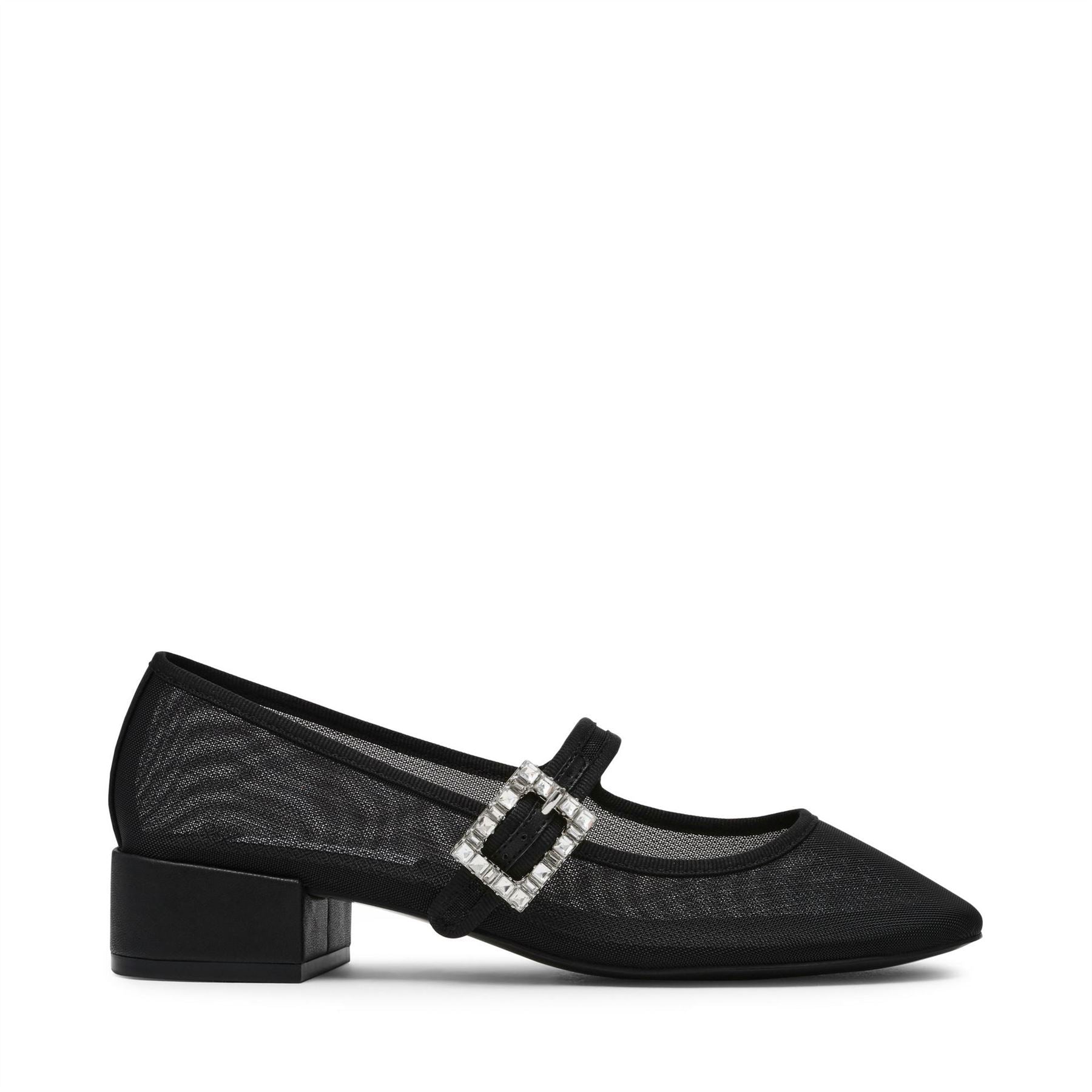 Steve Madden Champaign Block Heel Court Shoes
