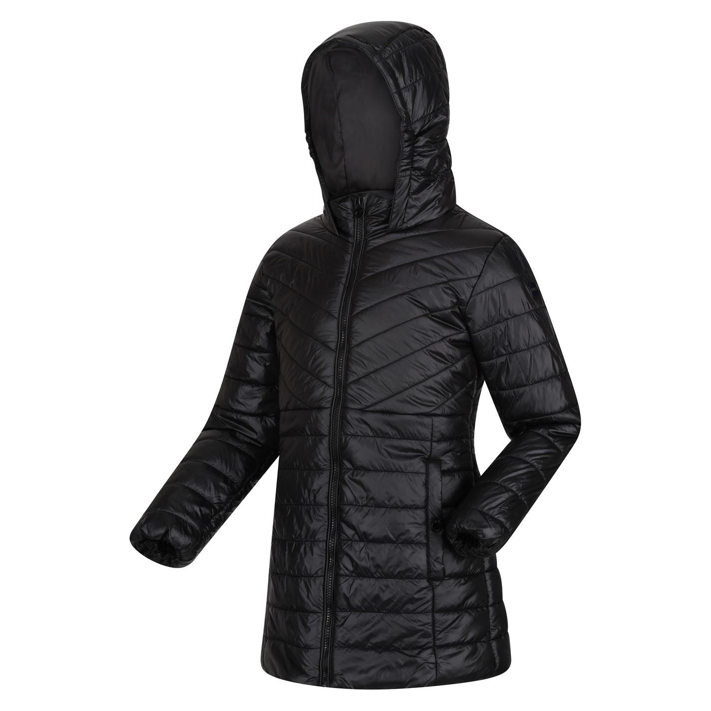 Regatta Babette Hooded Solid Patterned Puffer Jacket