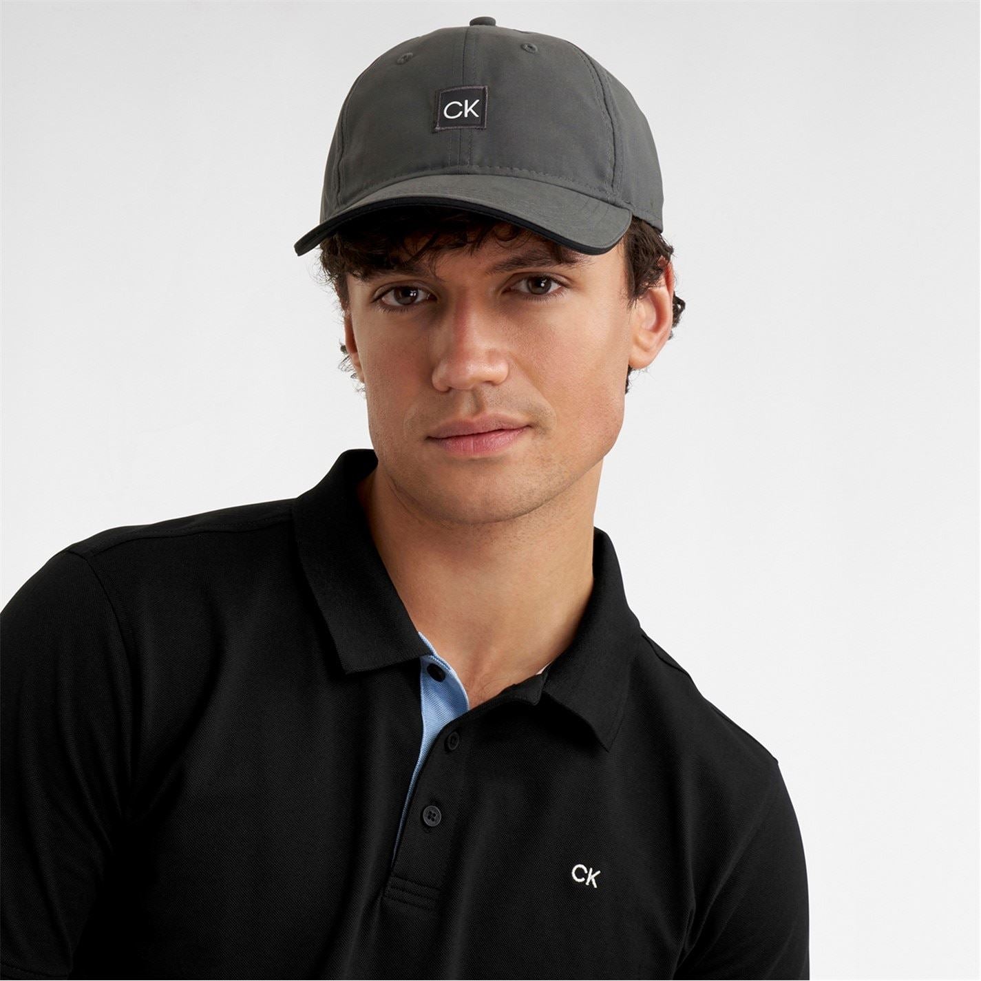 Calvin Klein Golf Curved Brim Adjustable Dad Cap