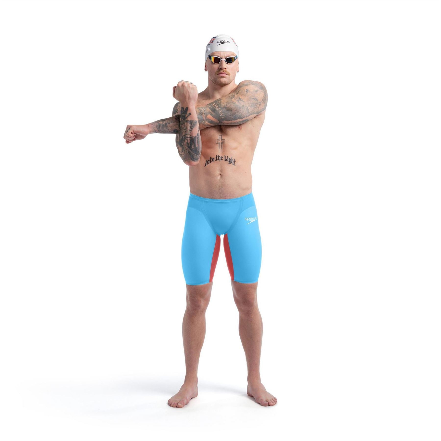 Speedo Color Block Patterned Valor 2 Jammer Short