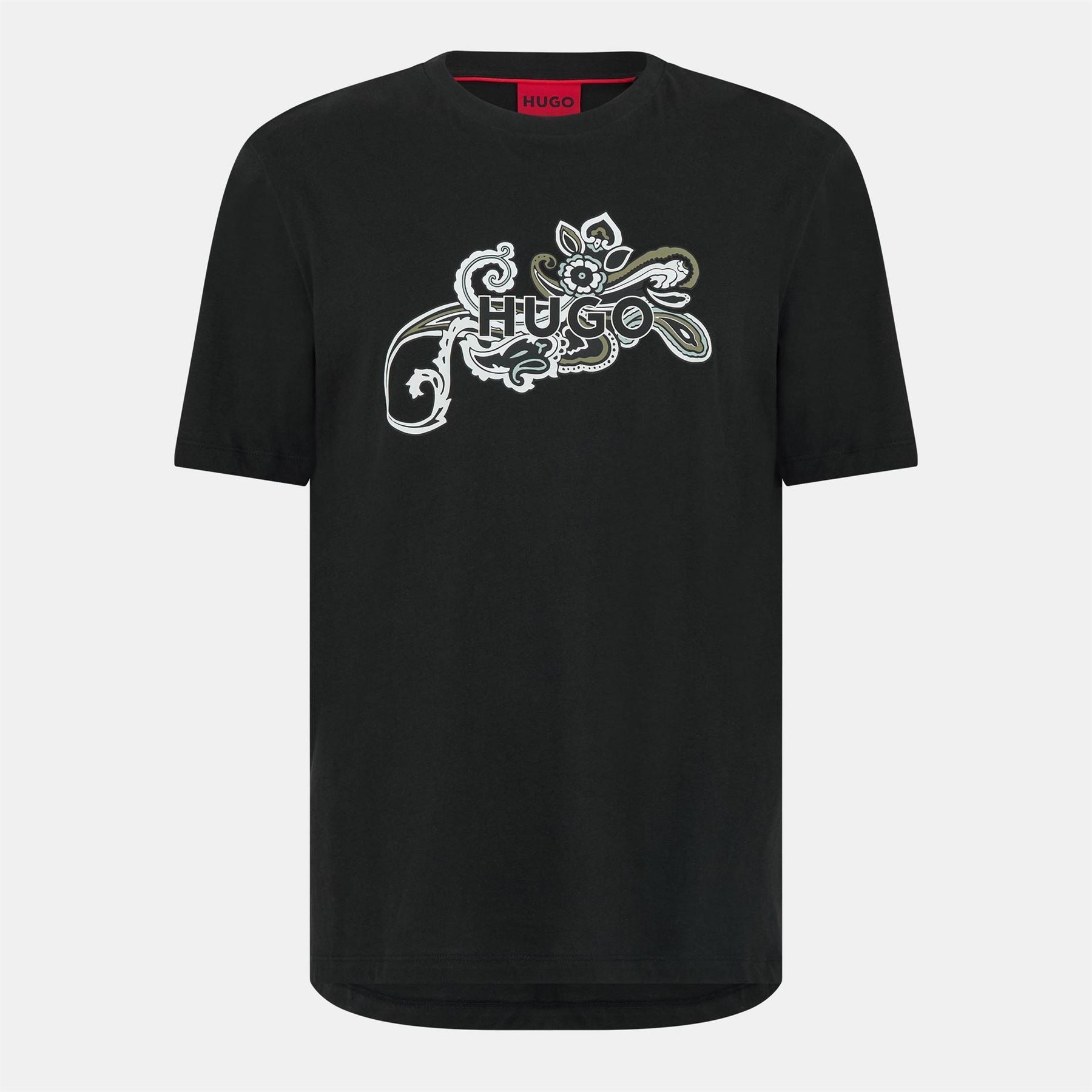 Hugo Dulive Regular Fit Crew Neck T-Shirt