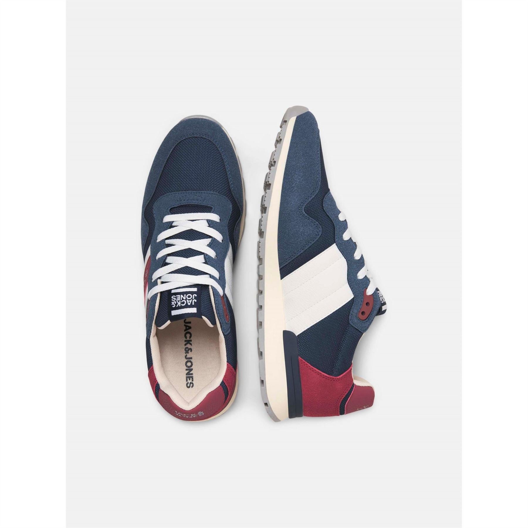 Jack and Jones Stellar Mesh Low Top Trainers