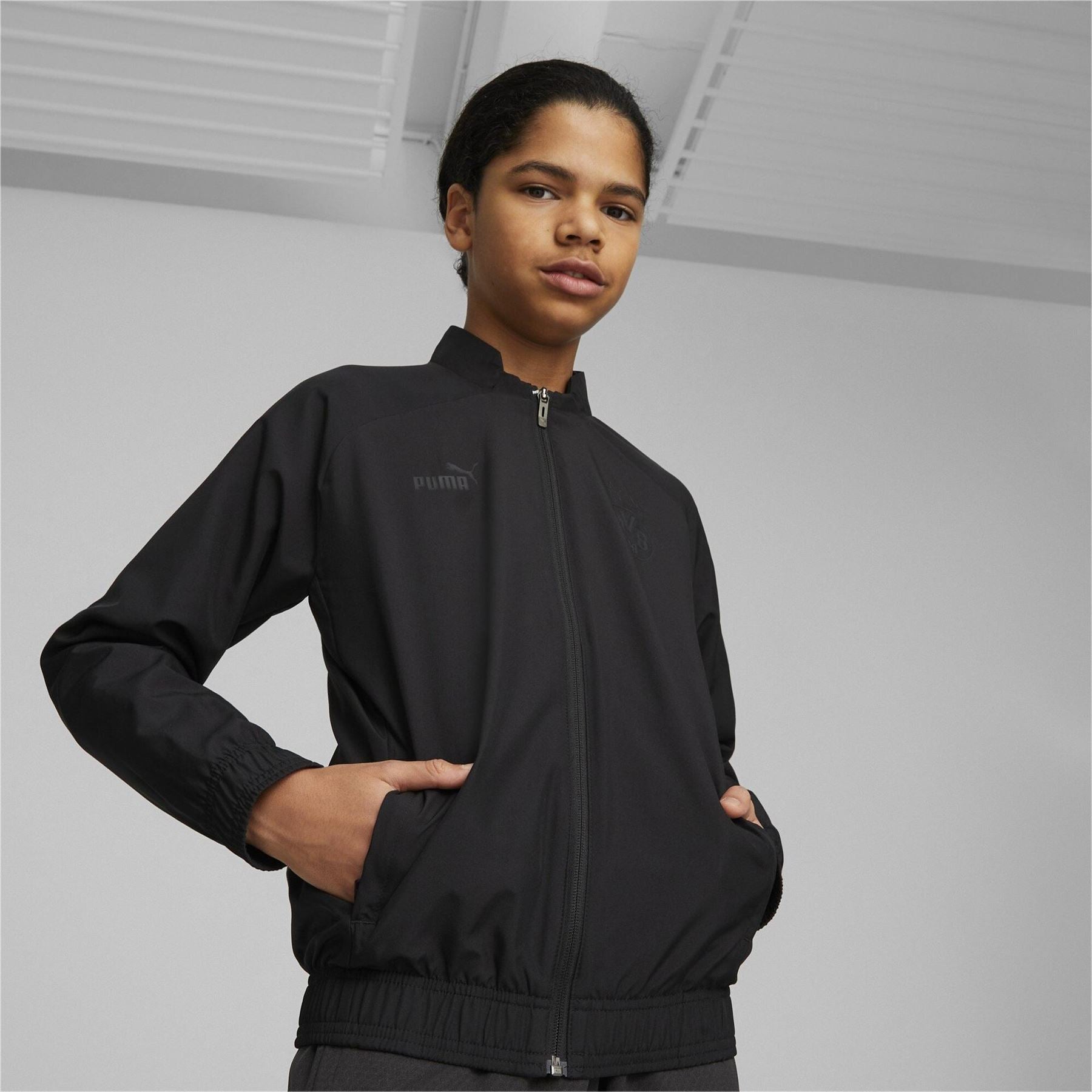 Puma Bvb Prematch Jacket jr