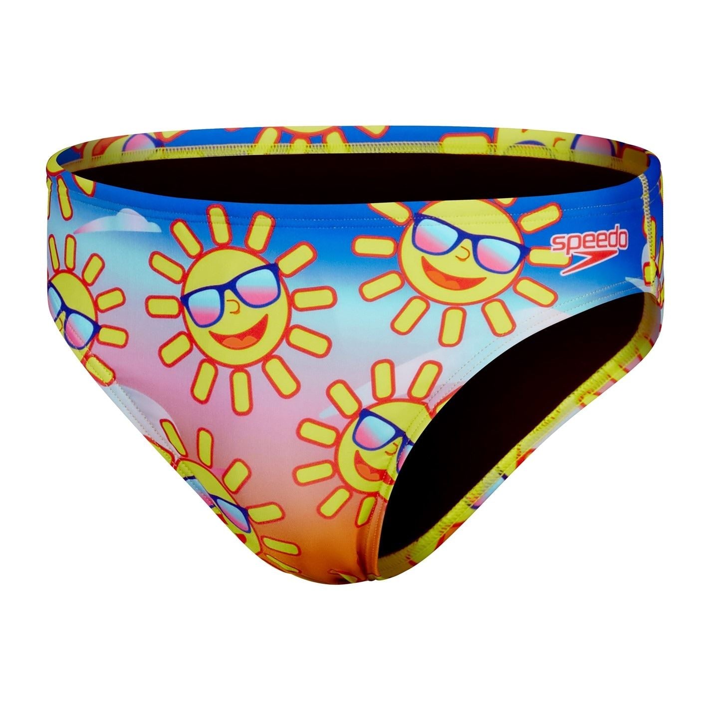 Speedo Snug Fit Graphic Print Swim Brief