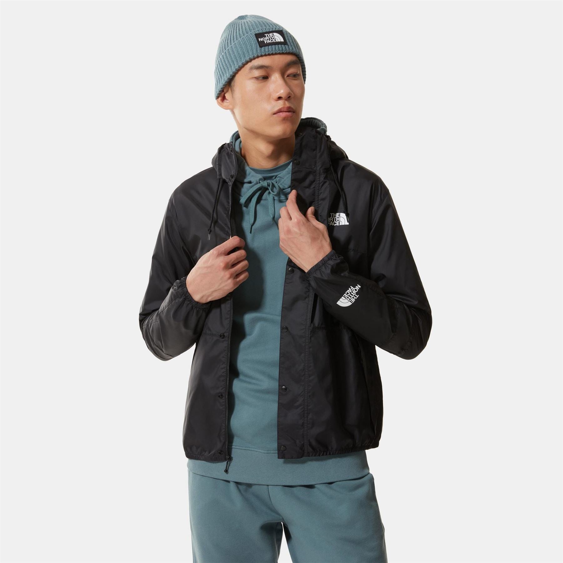The North Face Mountain Water Resistant Long Sleeve Rain Anorak