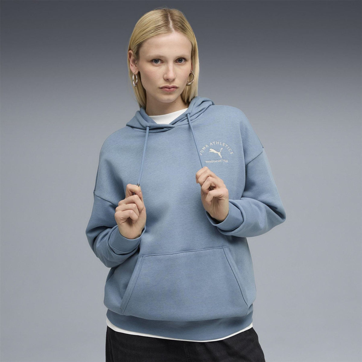 Puma Class Relaxed Overhead Tech Fleece Hoodie