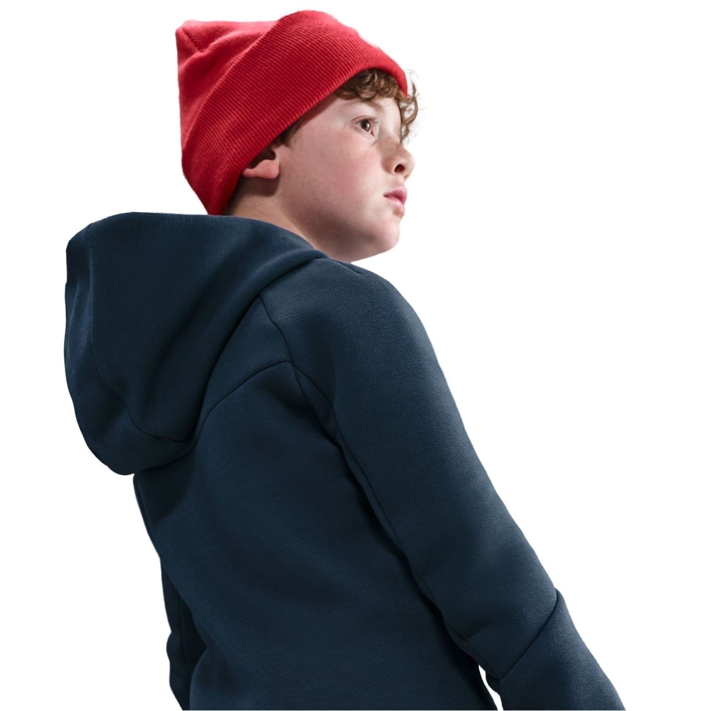 Nike Sportswear Tech Fleece Big Kids  Full Zip Hoodie