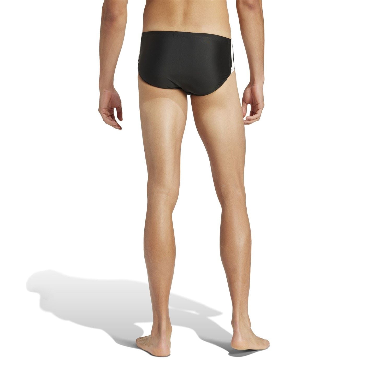 adidas Mens 3 Stripes Swim Trunks