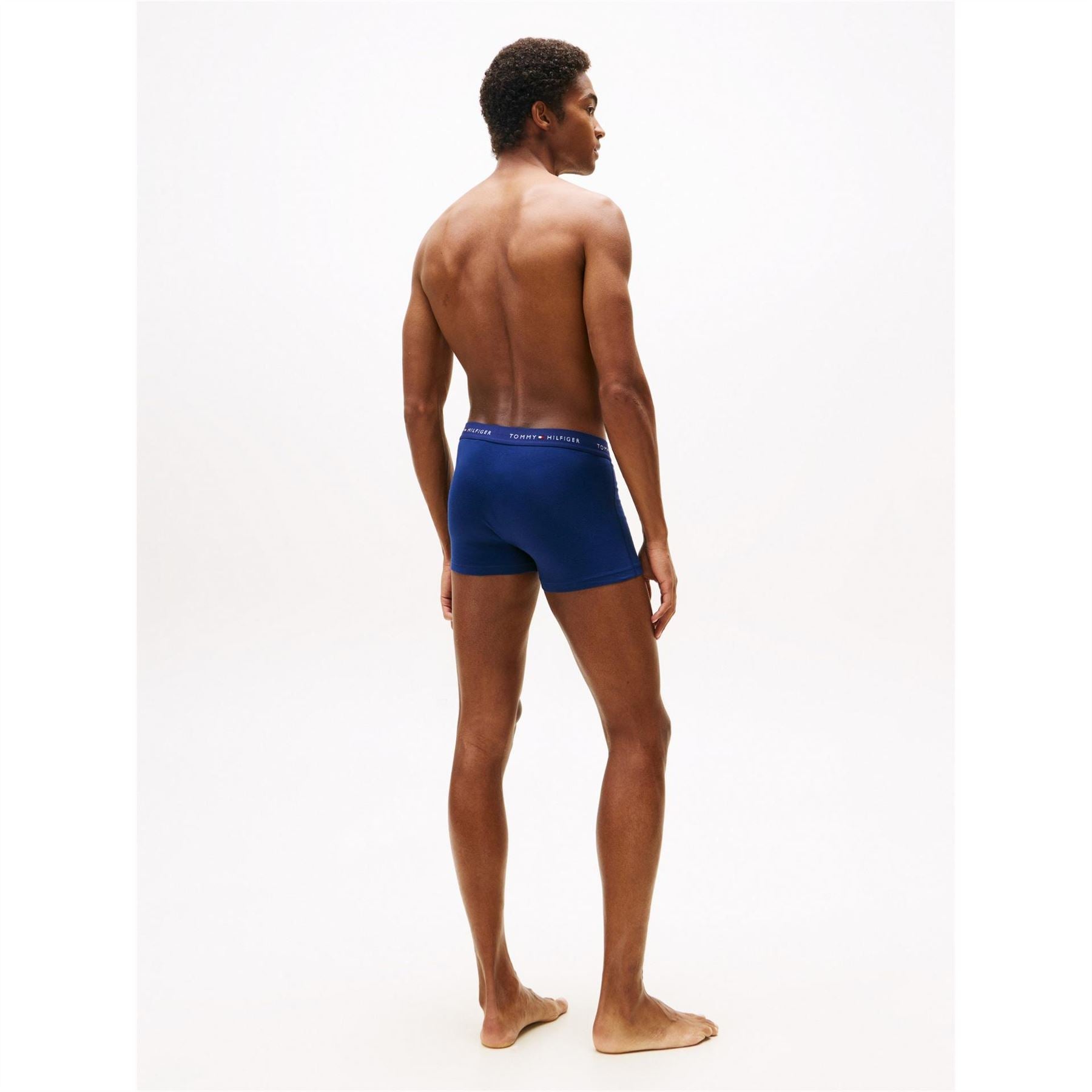 Tommy Hilfiger 3 Pack Signature Waistband Trunks