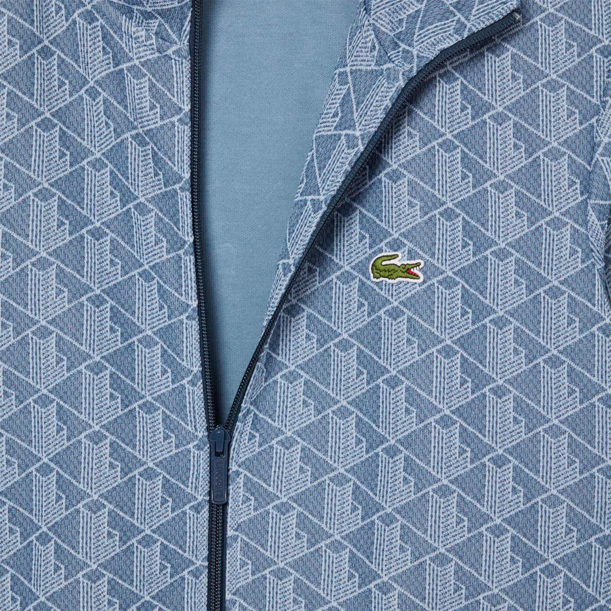 Lacoste Zip Up Jacquard Track Jacket