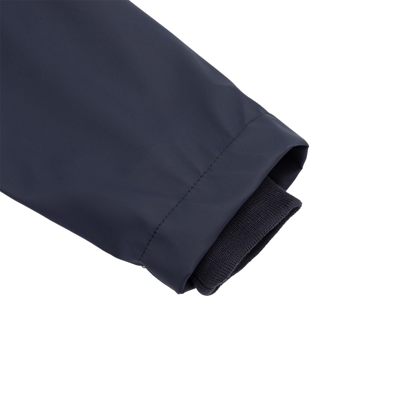 Gelert Leopard Patterned Hooded Snap Button Ribbed Cuff Rain Jacket