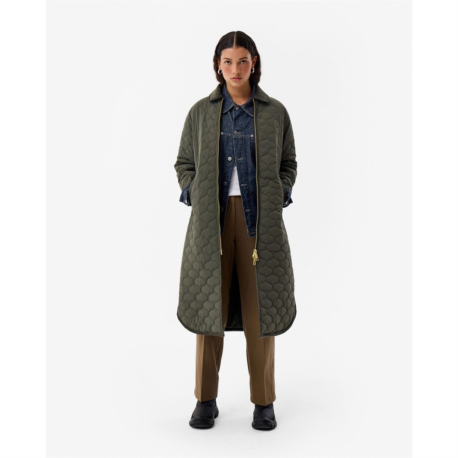 Hunter Fionn Lng Quilted Jacket