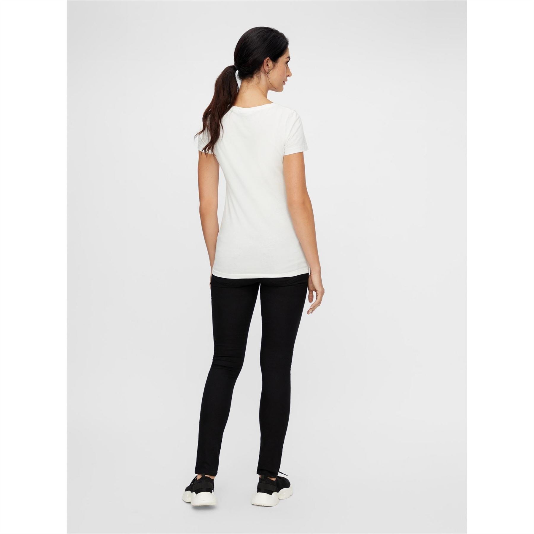 Mamalicious Ladies Maternity Slim Jeans
