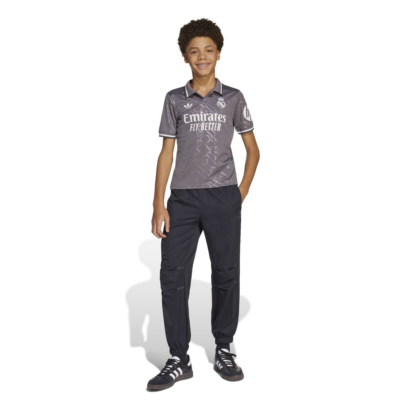 adidas Real Madrid Collared Short Sleeve Shirt