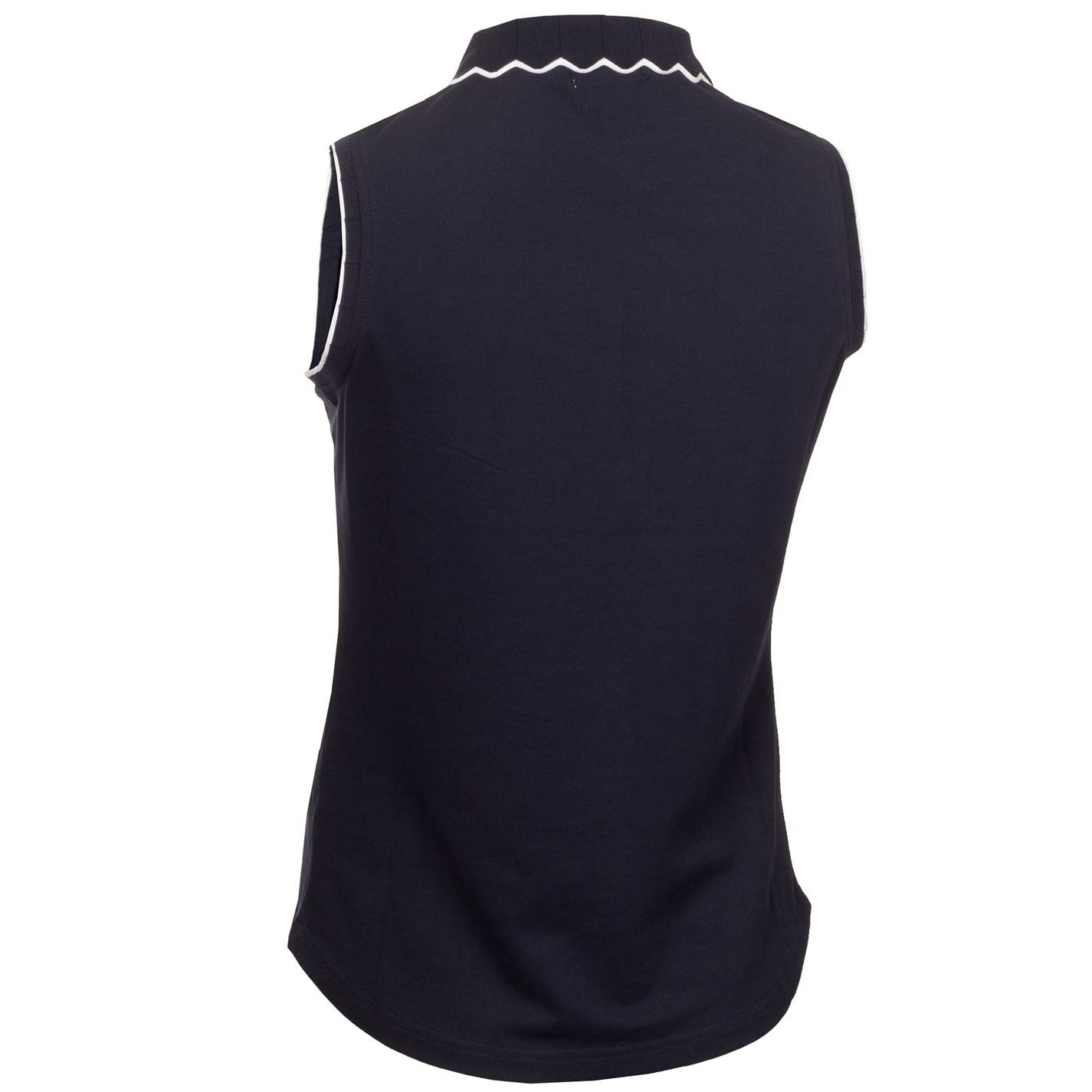 Calvin Klein Golf Womens Lamb Nadia Sleeveless Polo Shirt