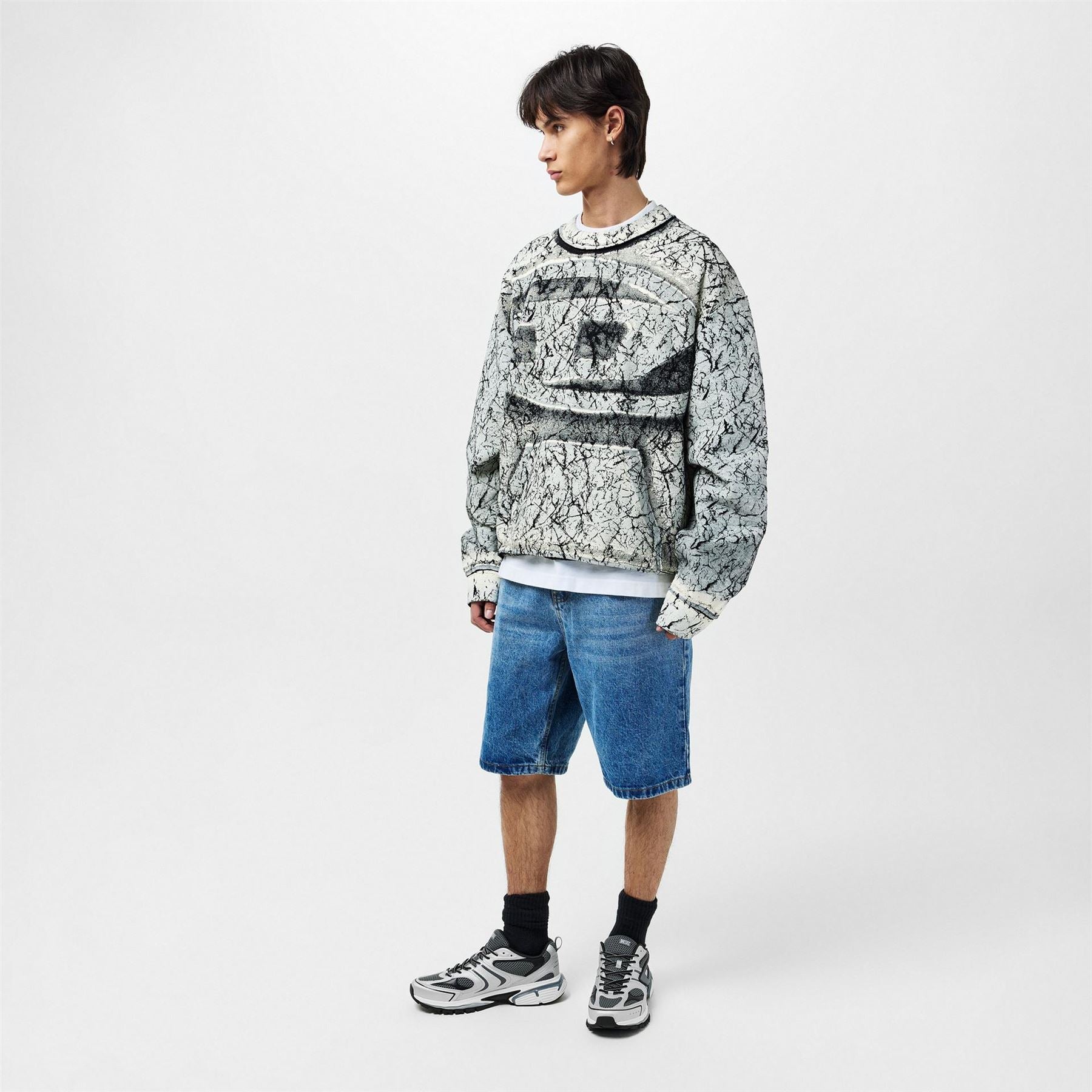 Diesel Macoval Regular Fit Long Sleeve Sweater
