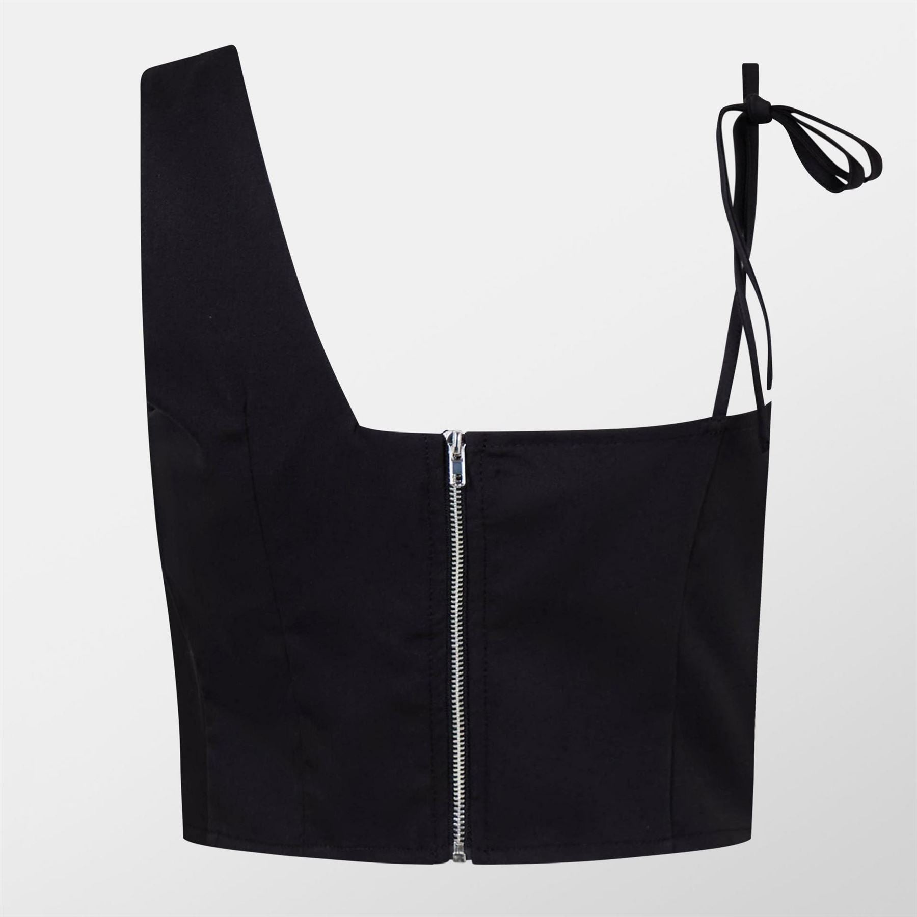 Missy Empire Womens Asymmetric Cowl Neck Top