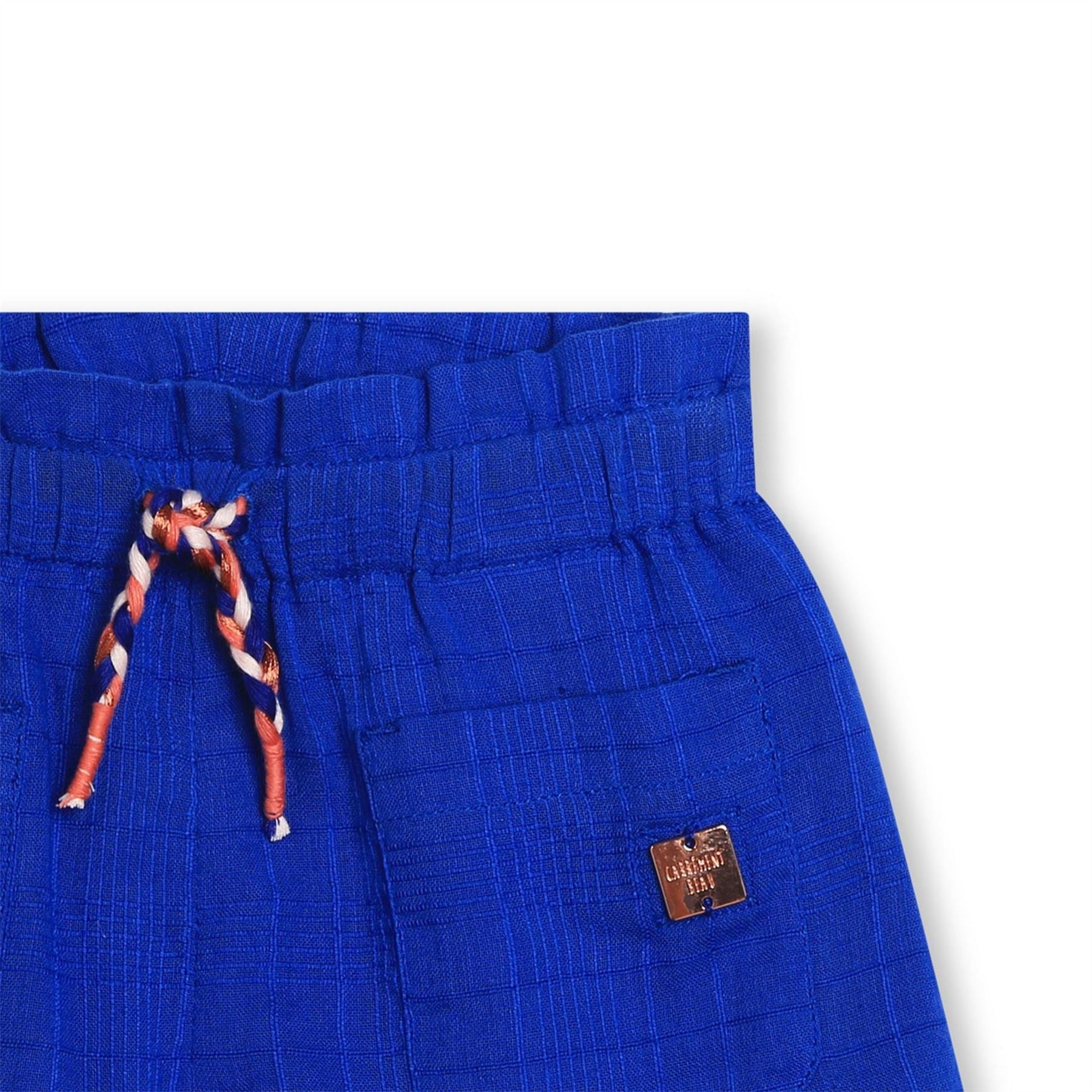 Carrement Beau Solid Bermuda Shorts with Clean Hem