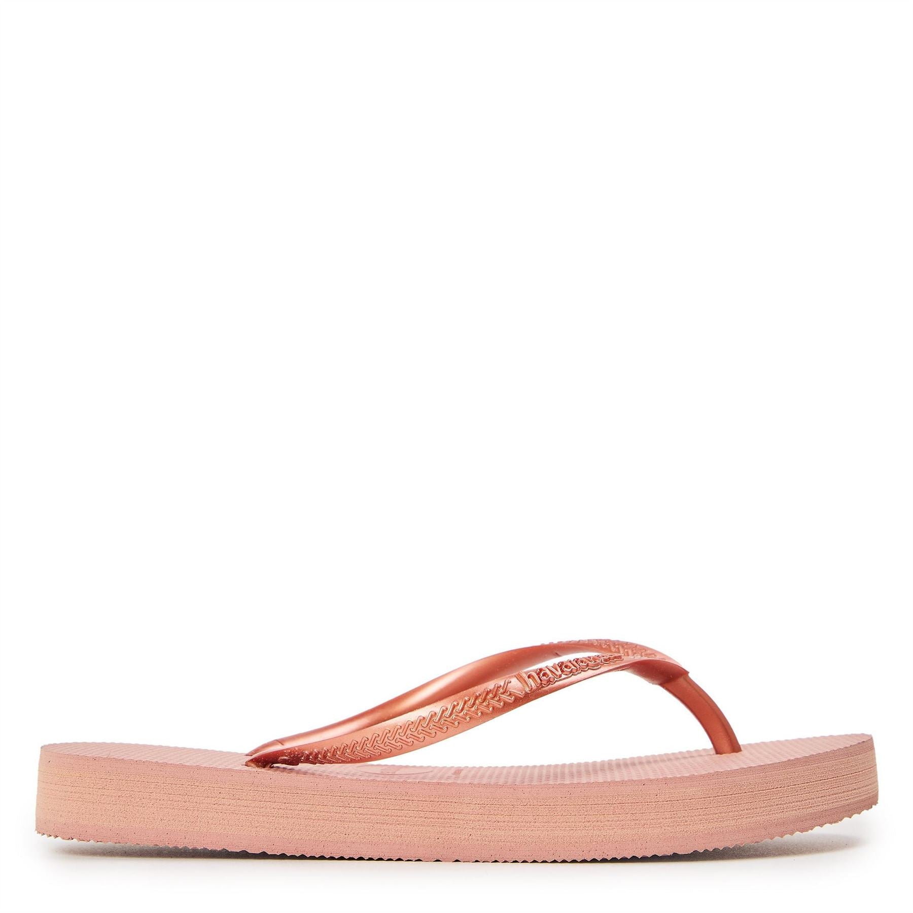 Havaianas Womens Slim Flatform Crocus Rose 35 3 Flip Flops