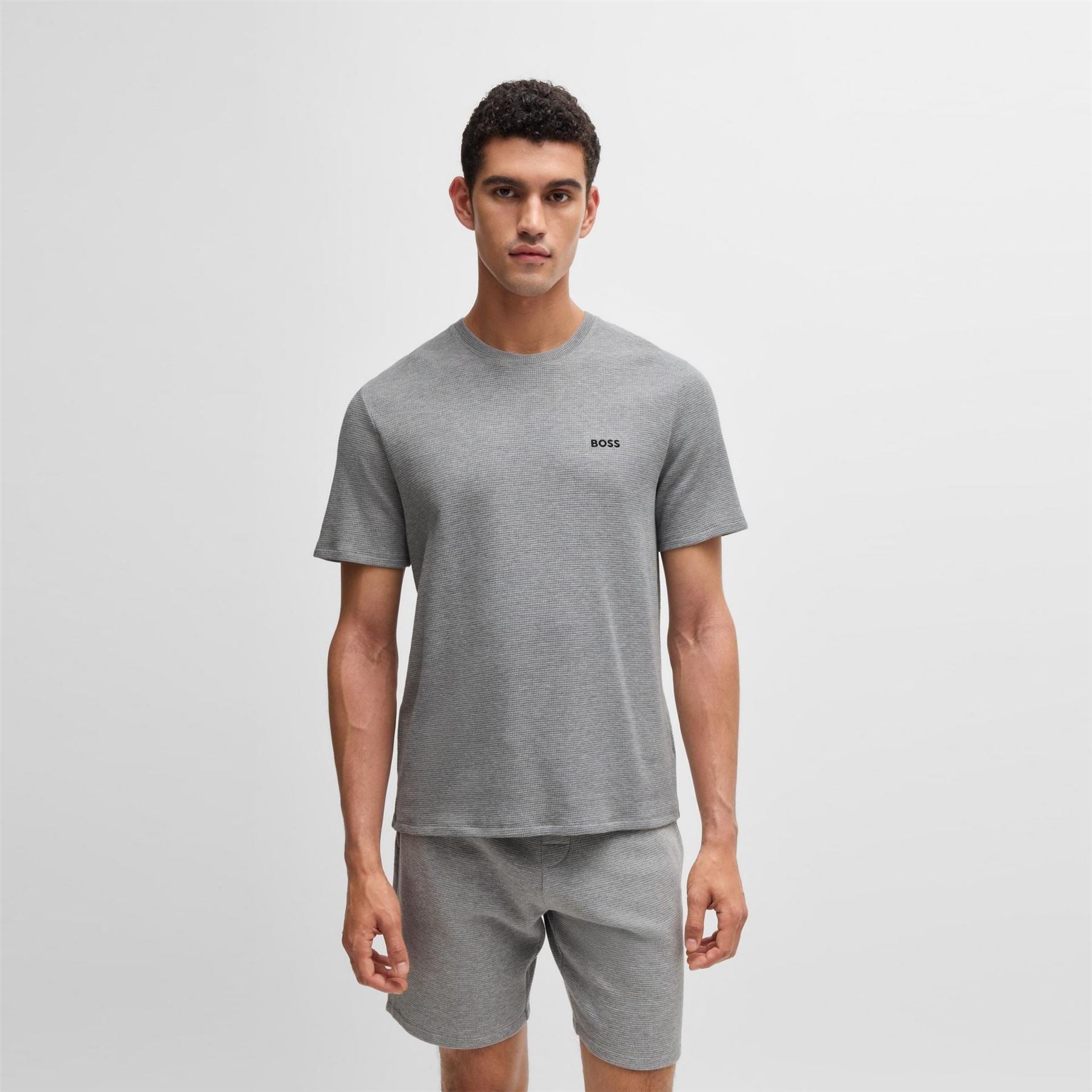 Boss BOSS Bodywear Waffle Soft Texture Shorts