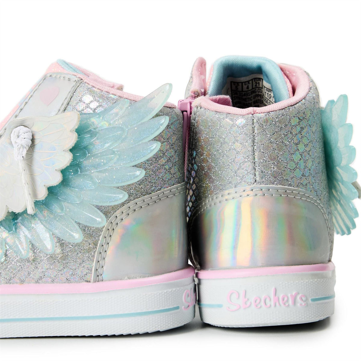 Skechers Kids High Top Trainers