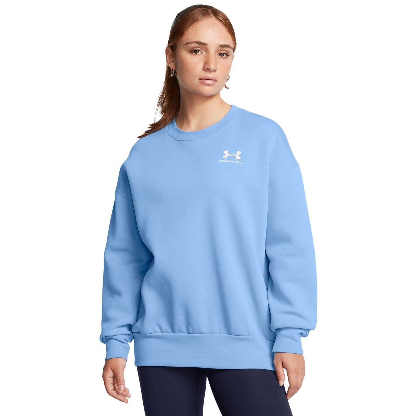 Under Armour Oversize Fit Crew Neck Drop Shoulder Sweatshirt