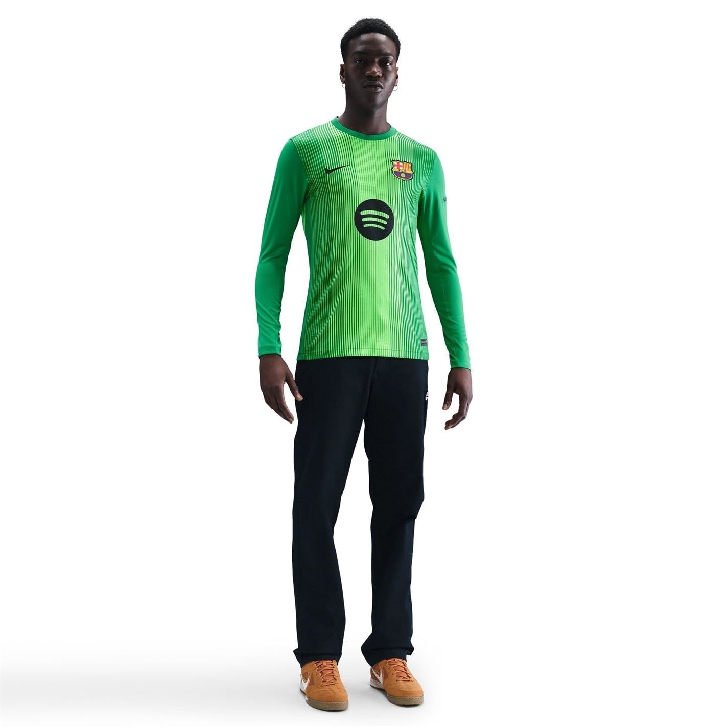 Nike Mens Barcelona Long Sleeve Goalkeeper Shirt 2025 2026