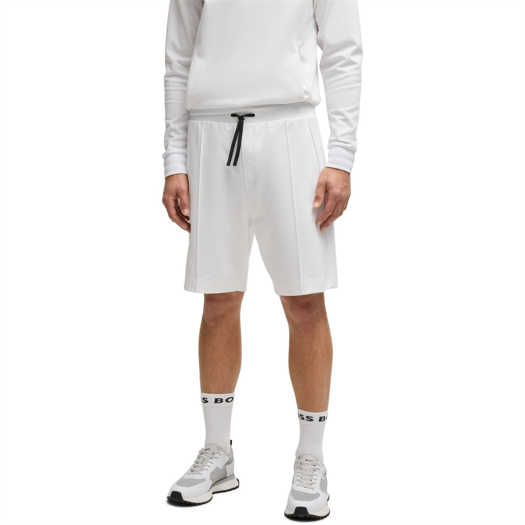Boss Headlo TL Relaxed Fit Fleece Jogger Shorts