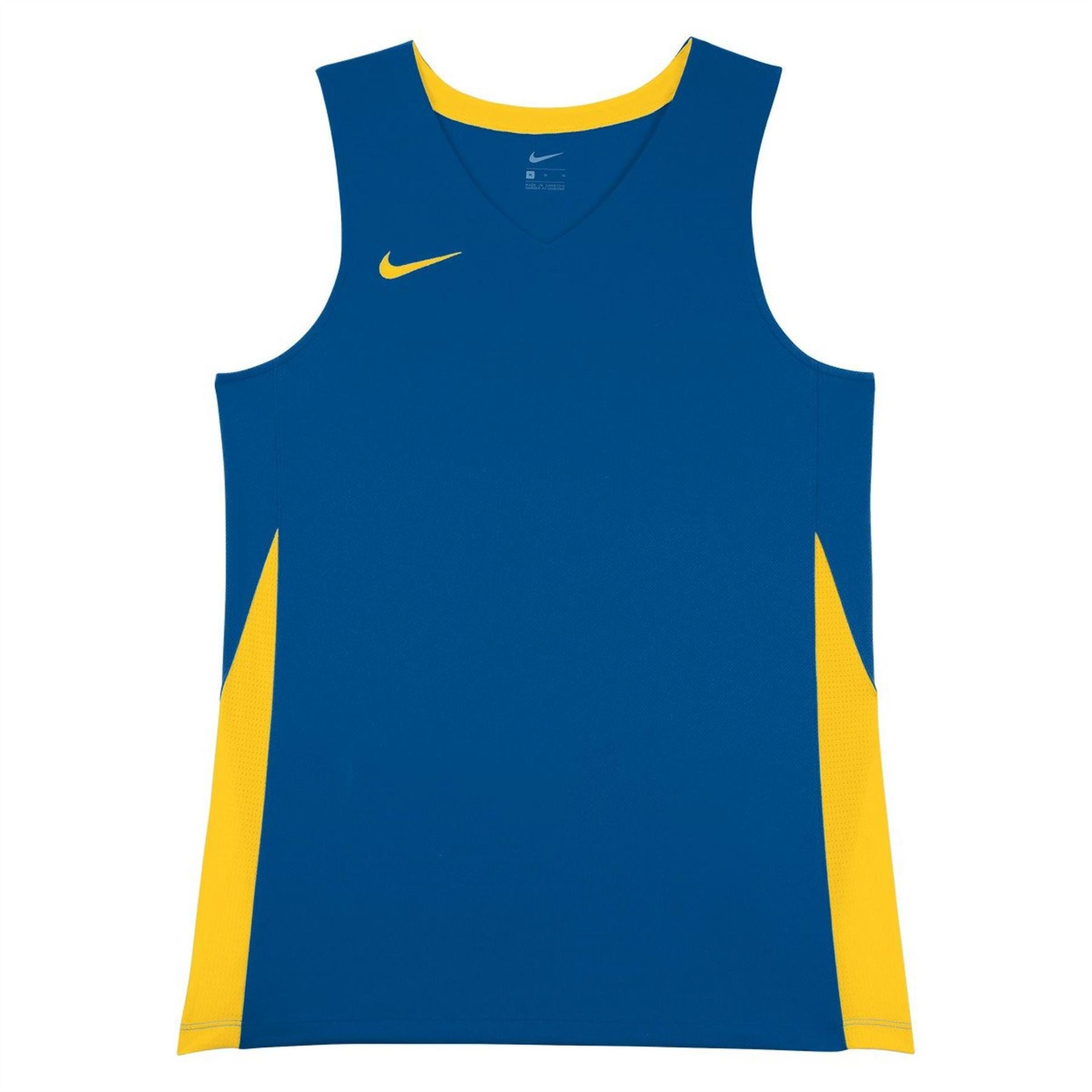 Nike V-Neck Sleeveless Regular Fit Jersey Tank