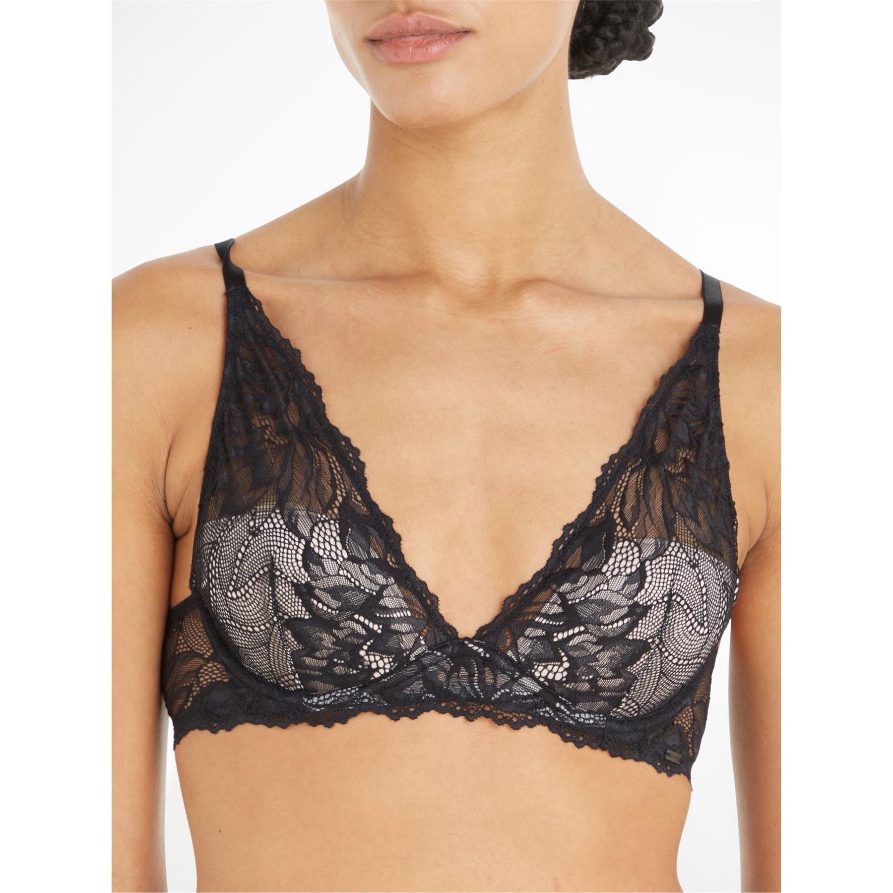 Calvin Klein Comfort Floral Plunge Bra
