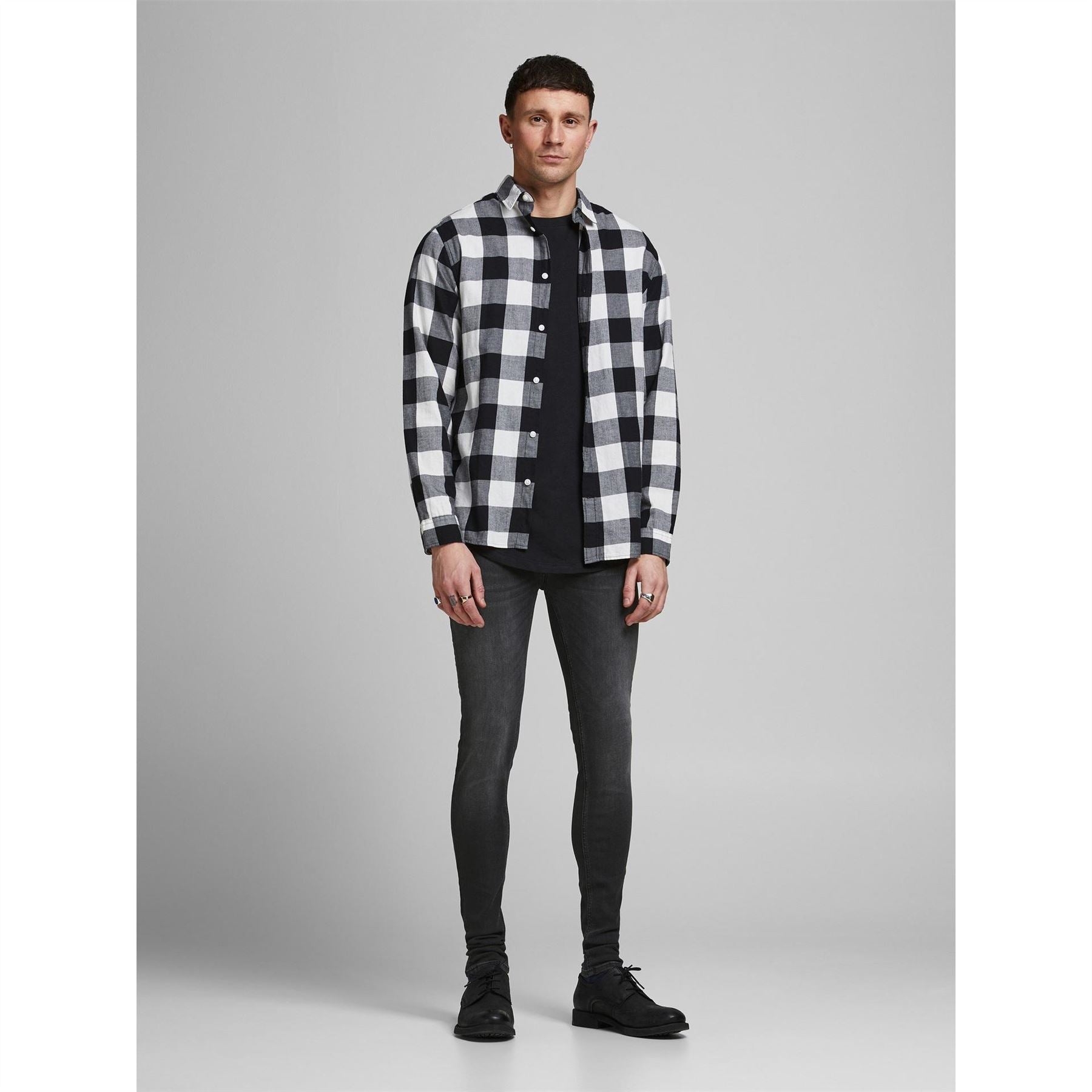 Jack and Jones Spry Skinny Fit Five Pocket Jeans
