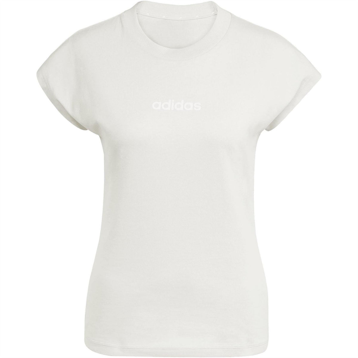 adidas Womens Essentials Linear Cotton T-Shirt