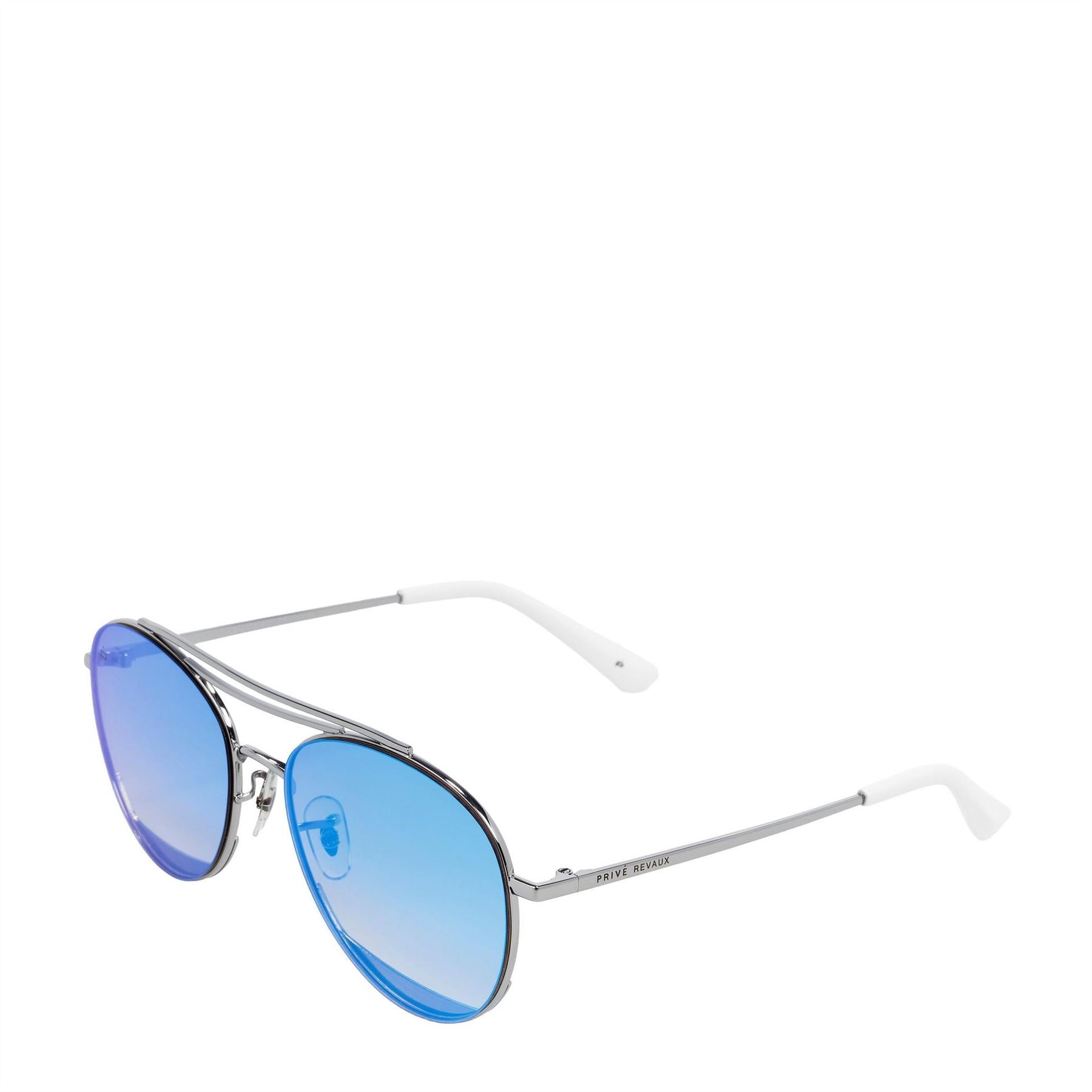 Prive Revaux R The Daveo Double Bridge Round Sunglasses