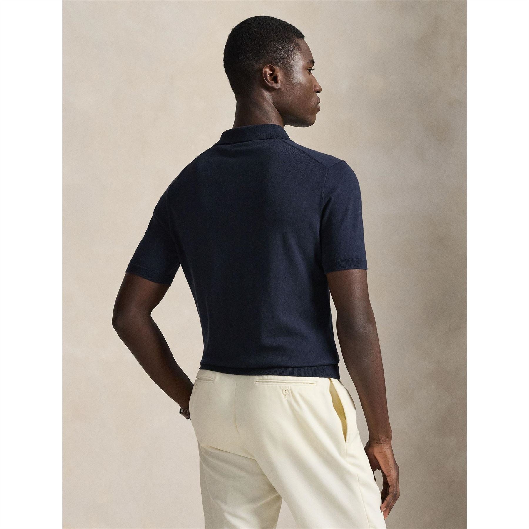 Polo Ralph Lauren Knitted Short Sleeve Polo Shirt