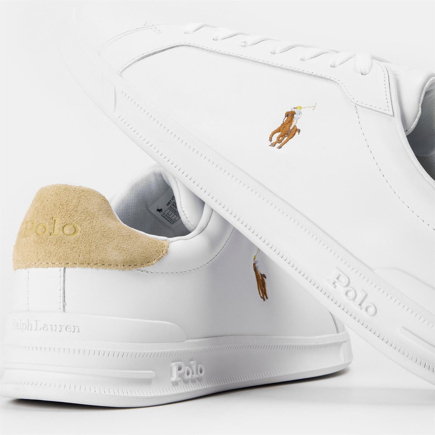 Polo Ralph Lauren Heritage Court Low Top Trainers