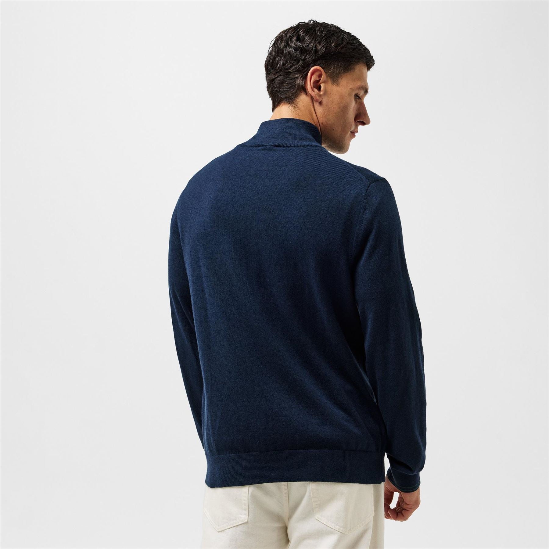PS Paul Smith Logo Quarter Zip Sweater