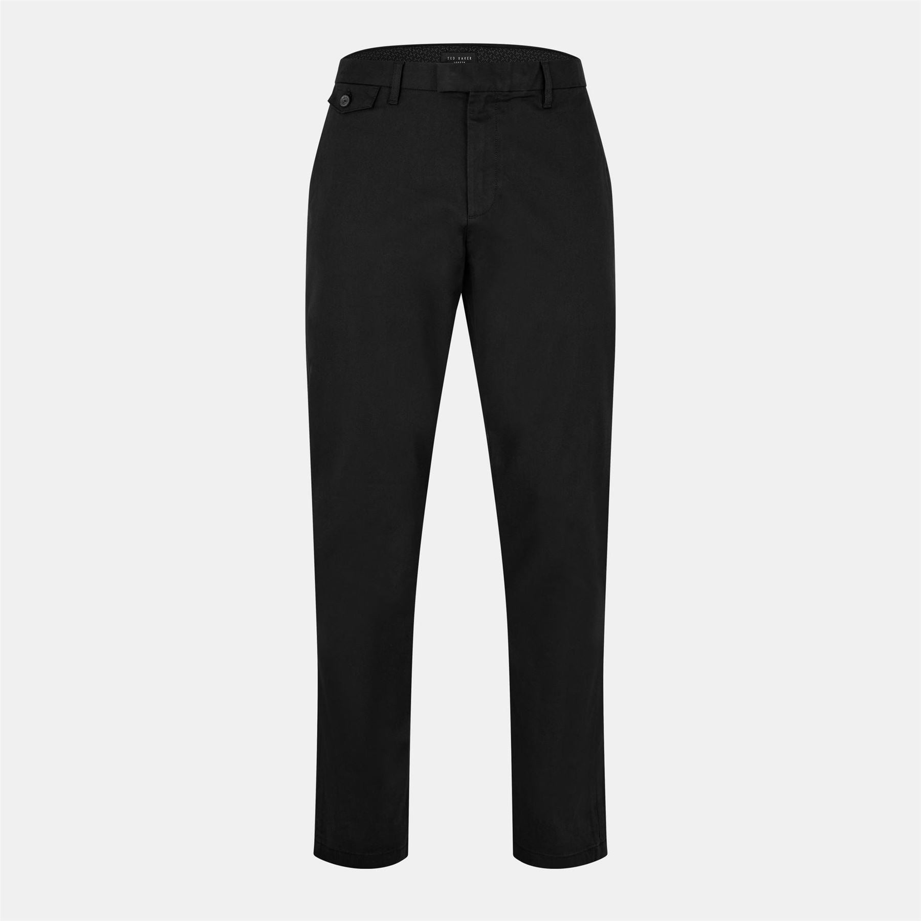 Ted Baker Haydae Solid Patterned Straight Chinos