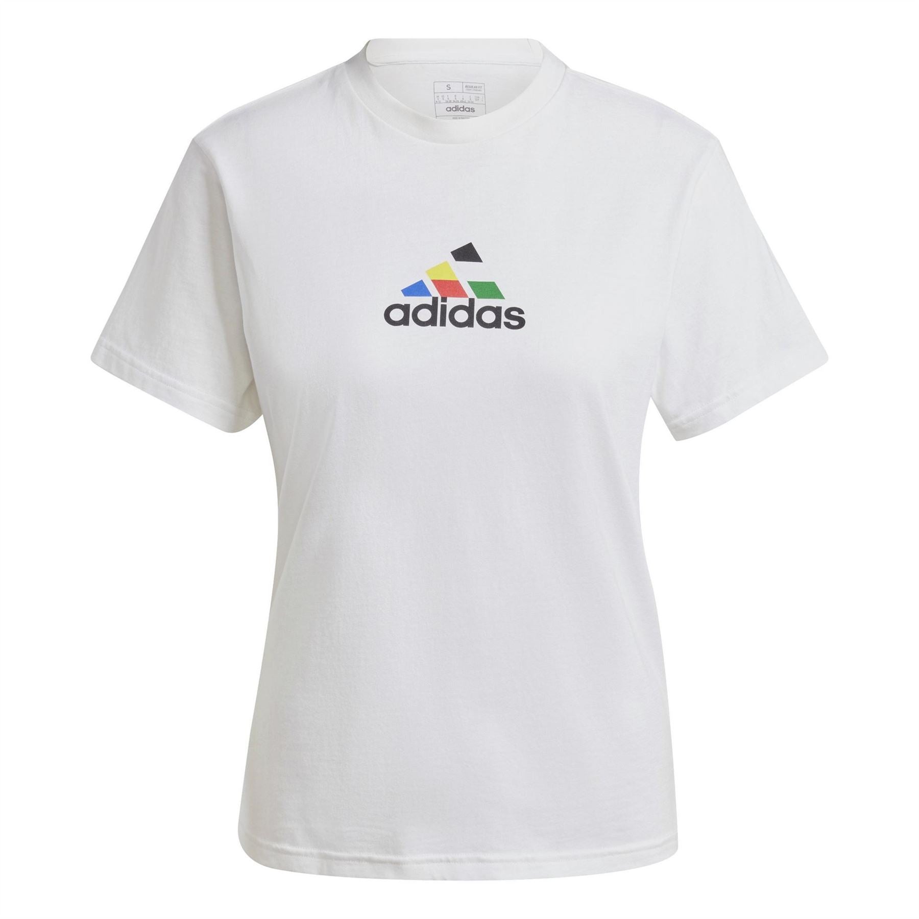 adidas Tiro Graphic Crew Neck Short Sleeve T-Shirt