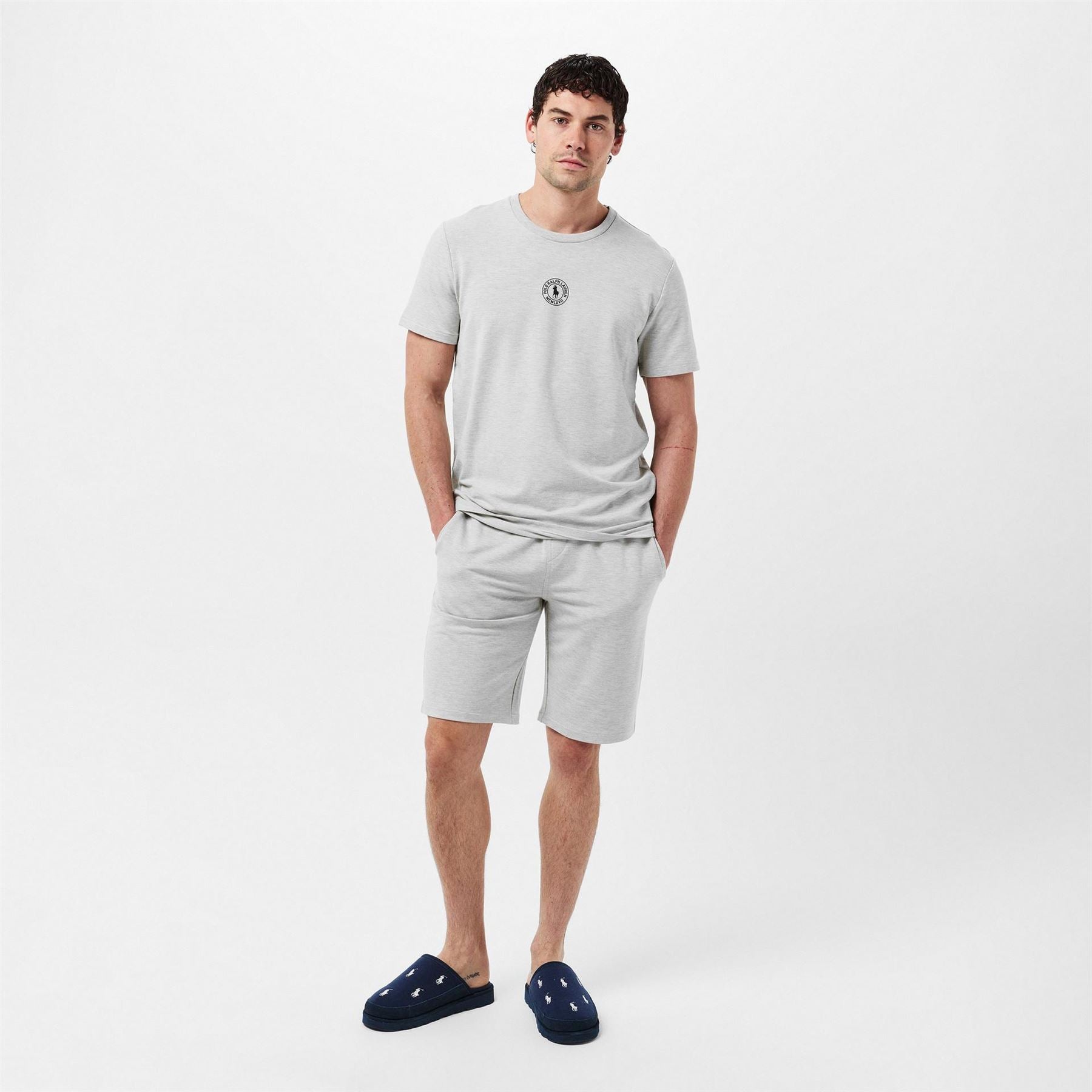 Polo Ralph Lauren Puck Logo Print Crew Neck Short Sleeve T-Shirt