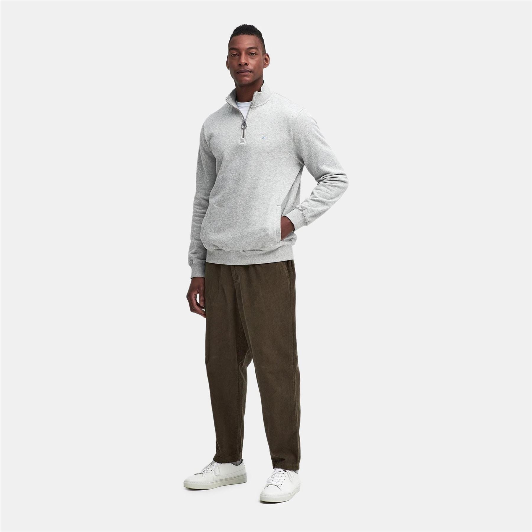 Barbour Half Zip Sweatshirt