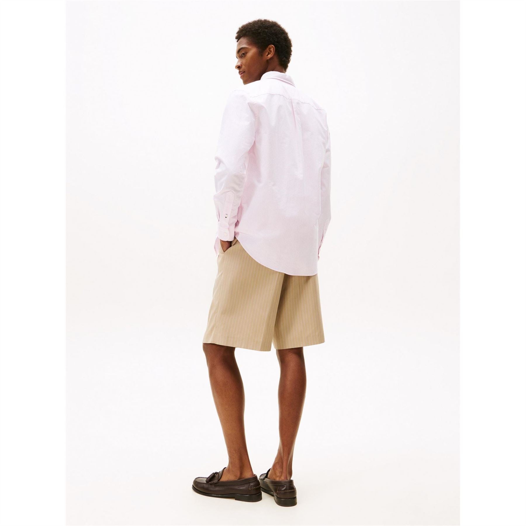Tommy Hilfiger 1985 Flex Oxford Stripe  Shirt