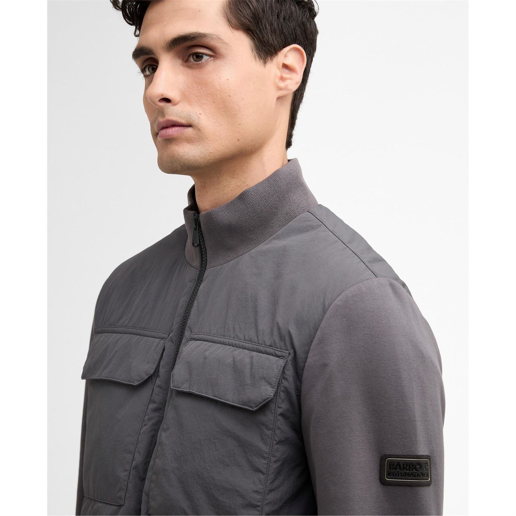 Barbour International Ethan Quilted Sweatshirt