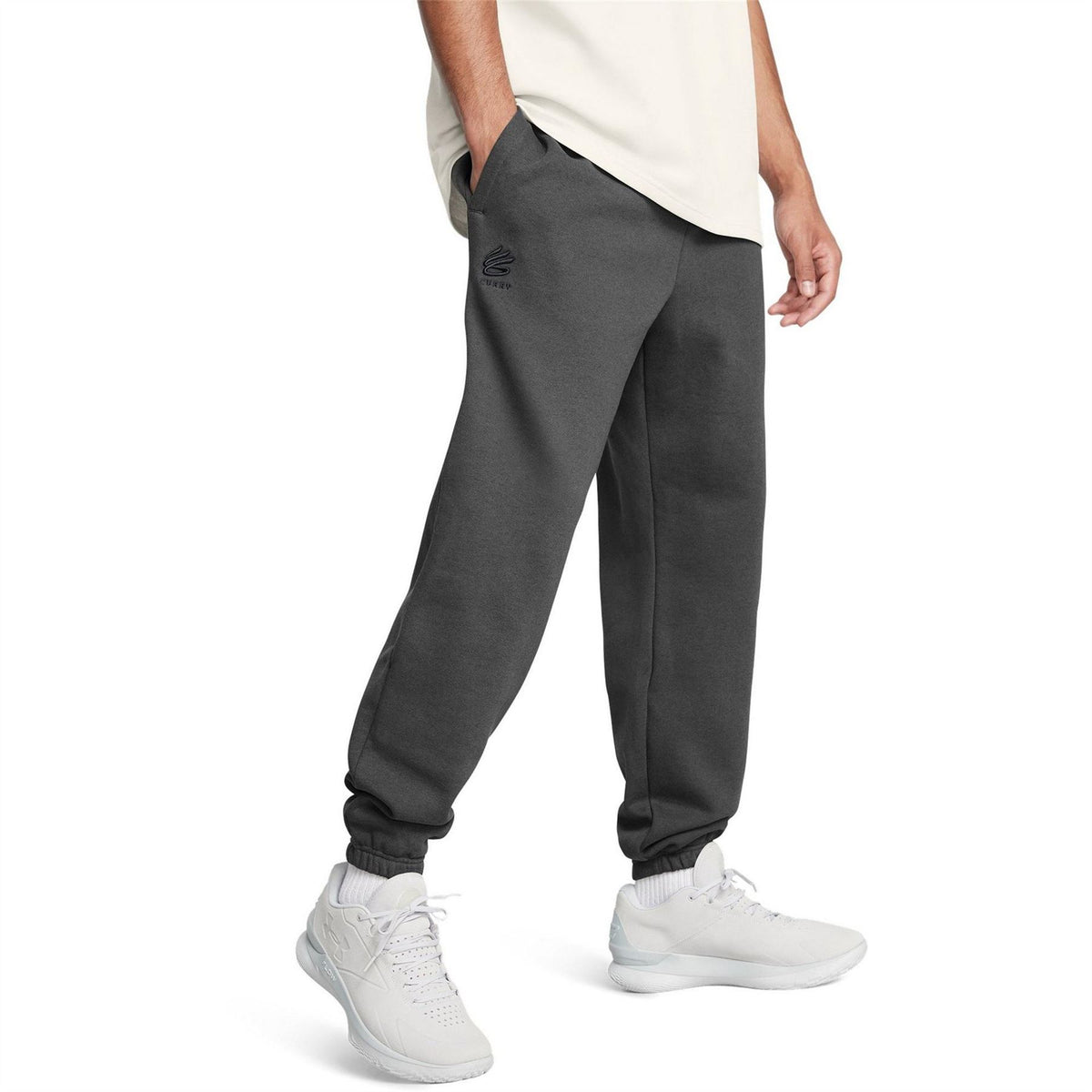 Under Armour Curry Solid Patterned Running Joggers