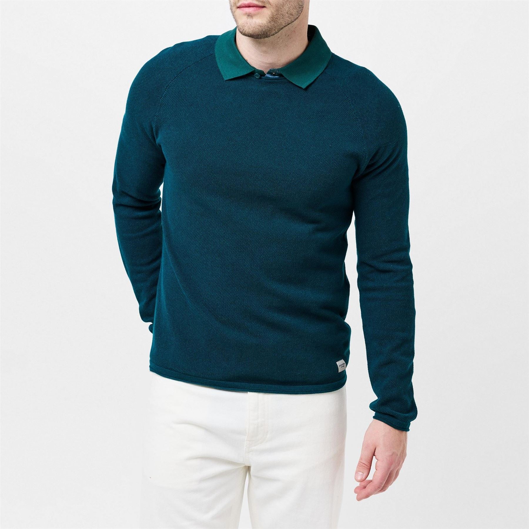 Jack and Jones Regular Fit Long Sleeve Crew Neck Sweater