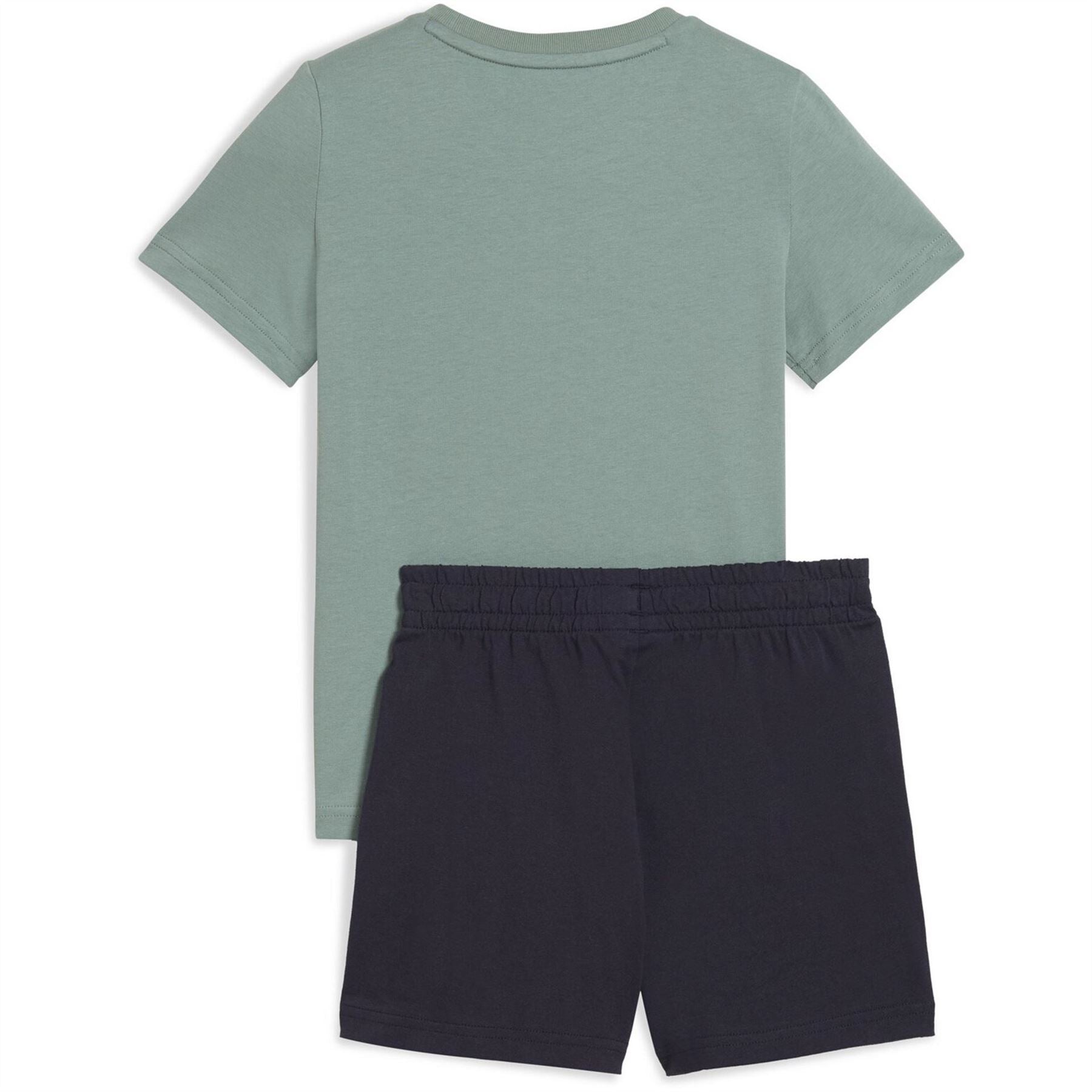 Puma Ess No.1 Logo Tee And Shorts Set Ps Tracksuit Boys