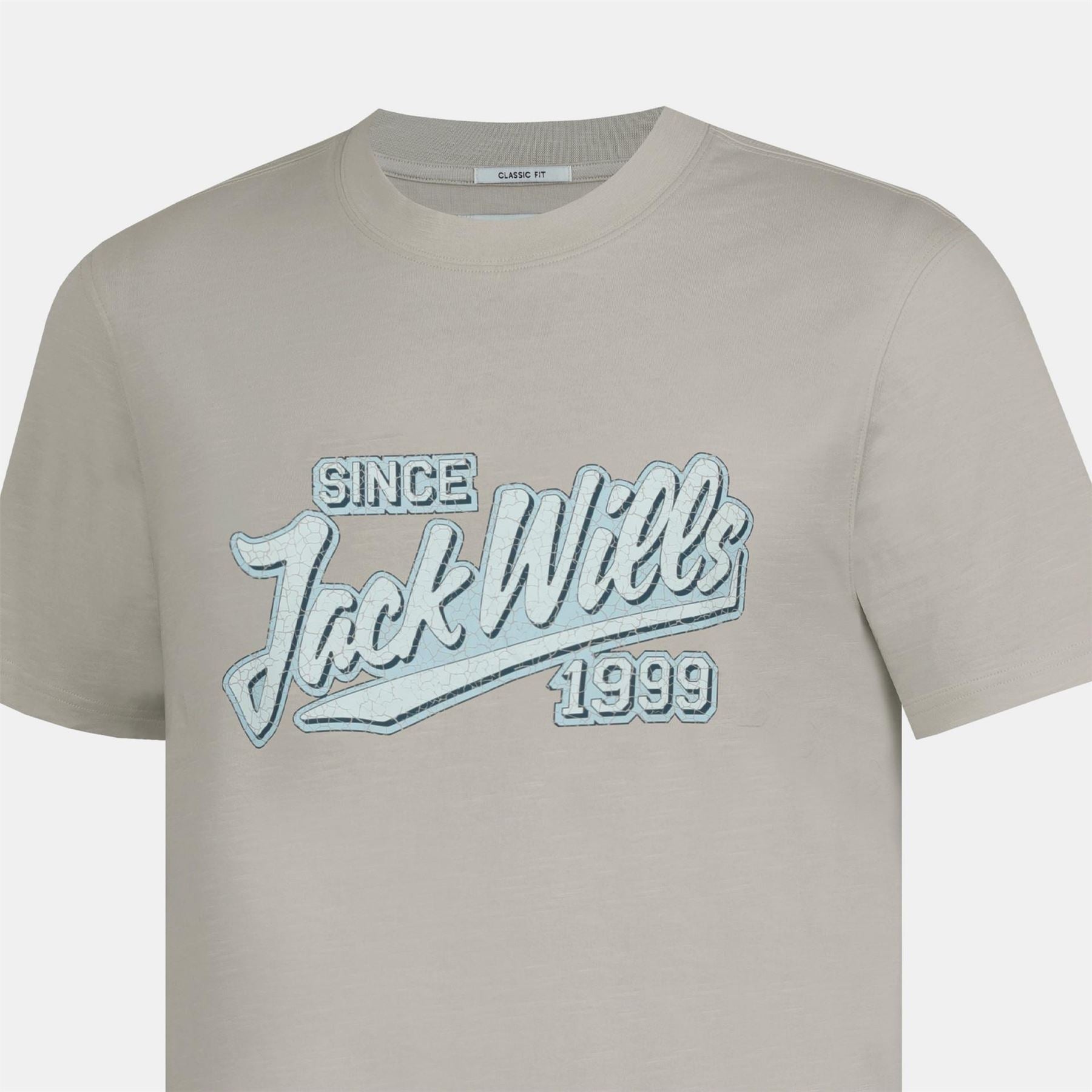 Jack Wills Retro Graphic Cotton Short Sleeve Crew Neck T-Shirt