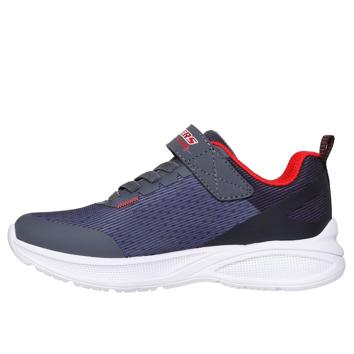 Skechers Lightweight Gore  And  Strap Sneaker W Runners Boys