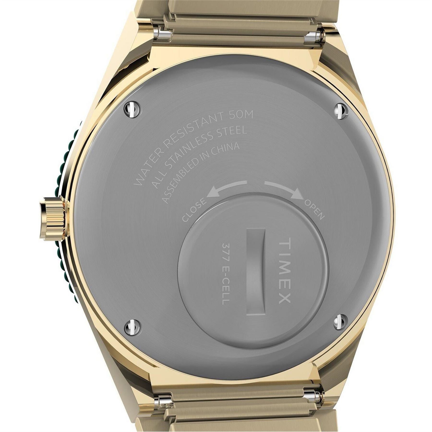 Timex Q Analogue Steel Bracelet Watch